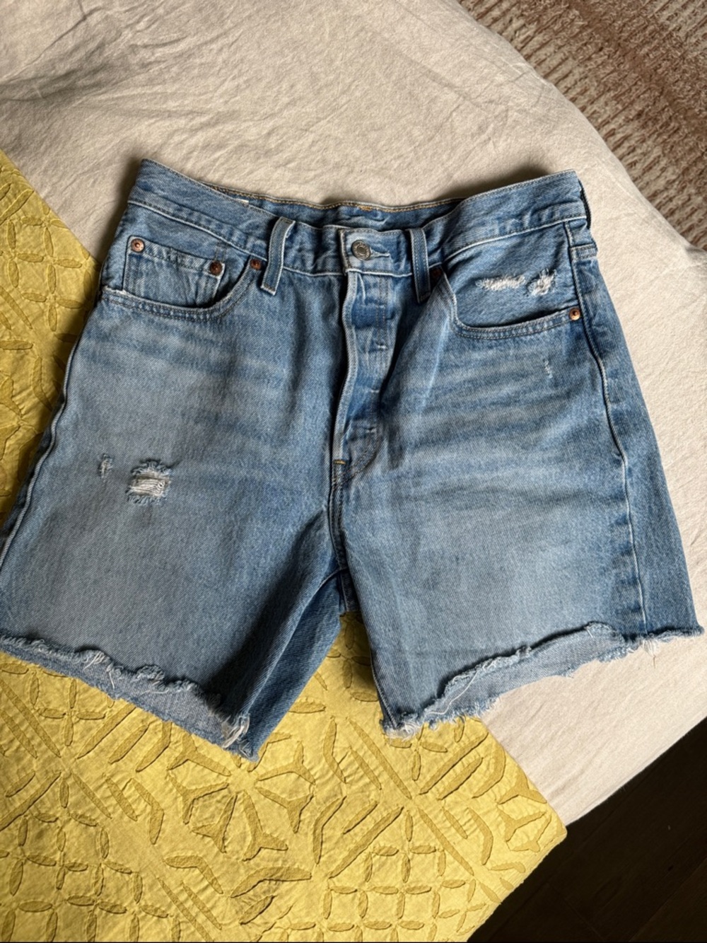 501® ORIGINAL FIT MID-THIGH  WOMEN'S SHORTS